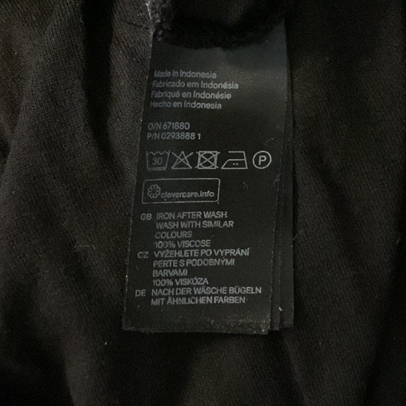 H&M plain black cotton romper - Picture 5 of 5